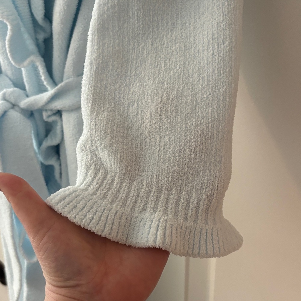 Softies Ruffled Chenille Robe - Large - Picture 7 of 8